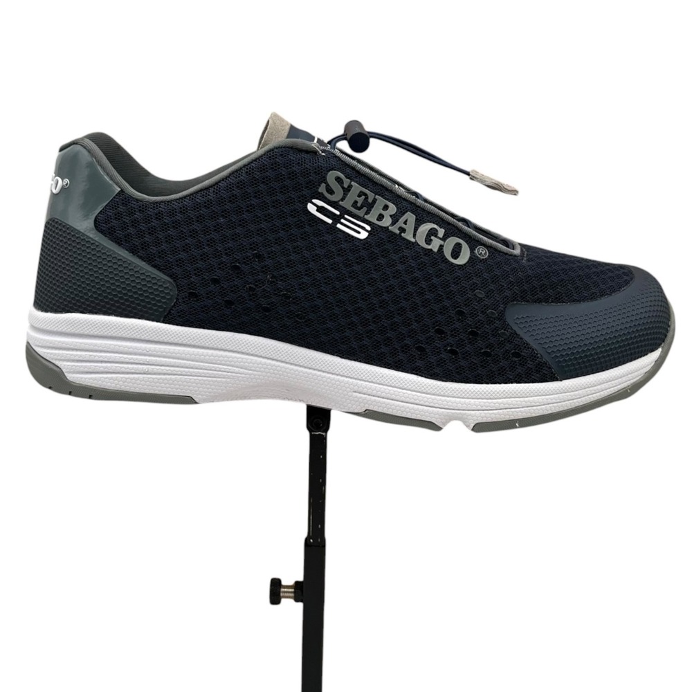 Sebago Women's Cyphon Sea Sport Sneakers Size 8 Blue Navy Gray Shock-absorbing